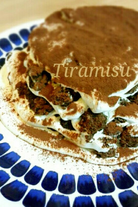 ちぎって混ぜるだけの濃厚ティラミス