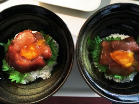 マグロの漬け丼