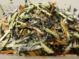 ひじきサラダ☆