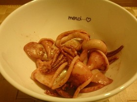 ◆簡単美味♡スルメイカのバター醤油炒め◆