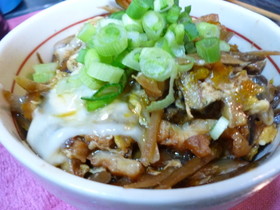 簡単・美味！あなごとごぼうで柳川丼♡