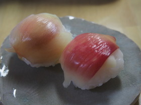 かんたん酢で！茗荷漬けの手まり寿司
