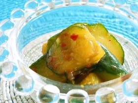 キュウリの甘辛中華風漬物