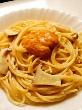 ☺簡単♪本格的！うにのクリームパスタ☺