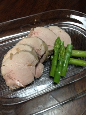 土鍋で簡単・豚ヒレブロックの冷製