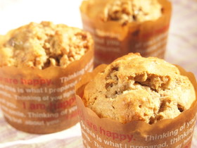 バナナとくるみのマフィン