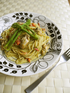 のび太な⁈◇タラの芽のジェノベーゼ◇