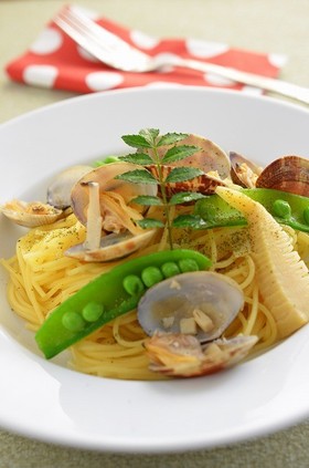 春のおもてなし！山椒香る筍の簡単ボンゴレ