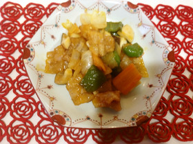 簡単‼️揚げない酢豚