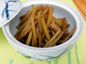 山ぶきのしれっと煮
