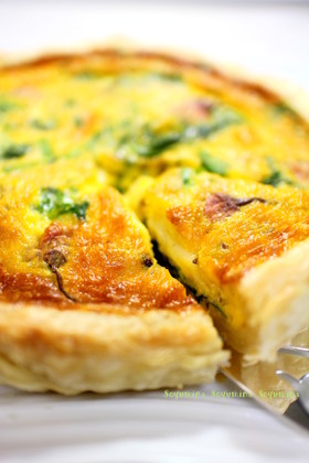 桜と菜の花✿春色キッシュ✿お花見行楽にも