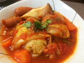 ロール白菜のトマト煮♪