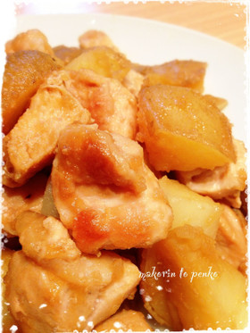 じゃがいも大量消費！ガリバタチキンポテト