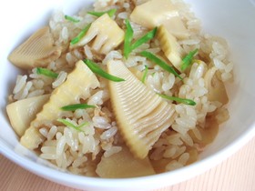 筍ごはん　小さめ炊飯器向け