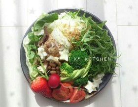 こう見えて和風！♡お星さまサラダ♡