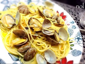 ボンゴレビアンコ ニンニクたっぷり♪