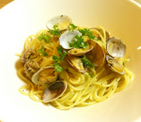 簡単♪旨みたっぷり♡あさりのパスタ