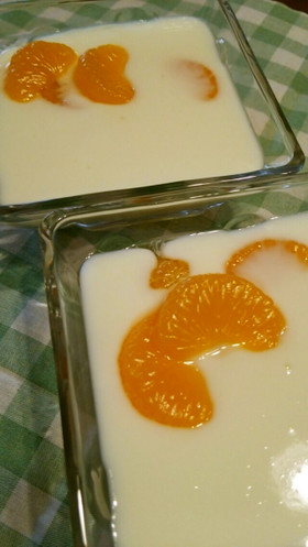 セブンイレブン！さっぱり牛乳寒天♪