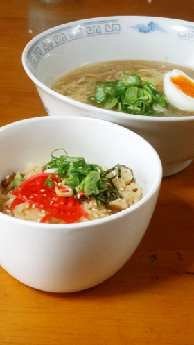 らーめんのお供に食べたいごはん