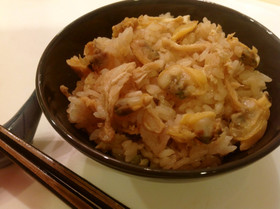 旨味凝縮☆ぷりっぷり贅沢あさりご飯☆