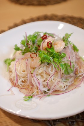 タイ風サラダそうめん♪