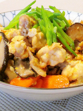 我が家の☆豚肉入り炒り豆腐☆