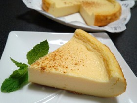 炊飯器でヨーグルトケーキ☆チーズケーキ風