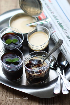 レギュラー珈琲で深い味♡コーヒーゼリー