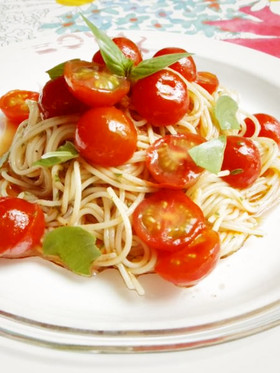 超かんたん！絶品トマトソースの冷製パスタ