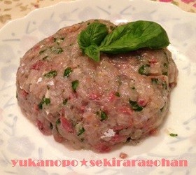 ハーブなめろう