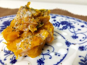 簡単ヘルシー！かぼちゃサラダ☆