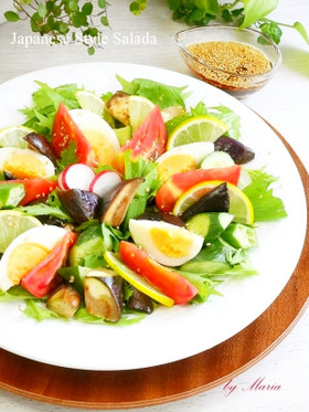 夏野菜の和風サラダ