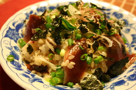 ●伊勢名物●かつおのてこね寿司