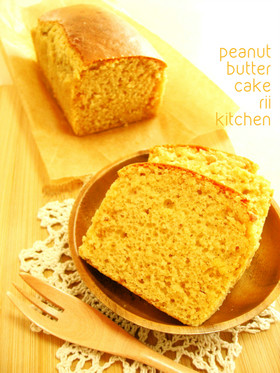 HMで簡単♡ピーナッツバターケーキ♡