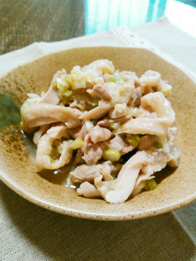 レンジで簡単❢ねぎ生姜の冷やし蒸し鶏