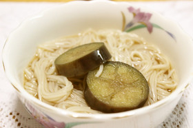 なすのにゅうめん