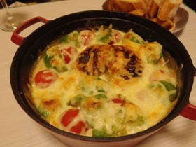 一石二鳥の旨さ！ローストチキングラタン