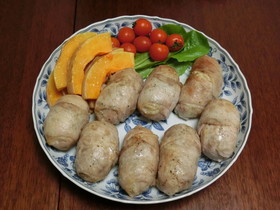 簡単！フレンチ風豚薄切り肉のオーブン焼き