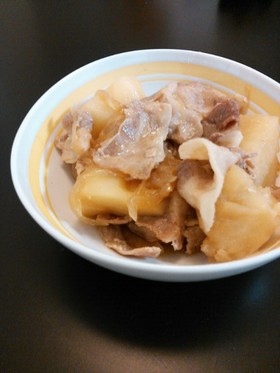 レンジで染み染み～肉じゃが