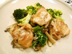 鶏もも肉で★からしマヨチキンソテー★