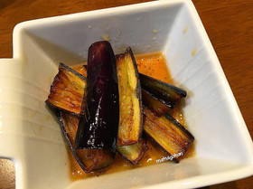 ナスの揚げ浸し