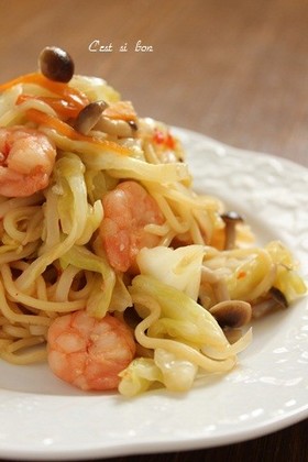 ミーゴレン風♪エスニック焼きそば