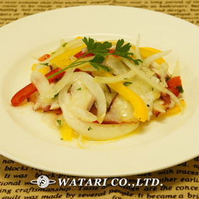 新たまねぎとタコのマリネ◇食感と彩り♪