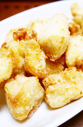 お弁当用に冷凍保存！鶏むね肉の塩唐揚げ