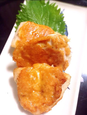 お弁当に♪簡単ささみこんがりチーズ焼き♪