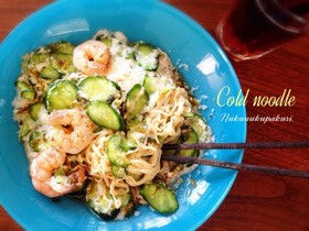 とろねばシャキッ！さっぱり冷しな中華麺♪