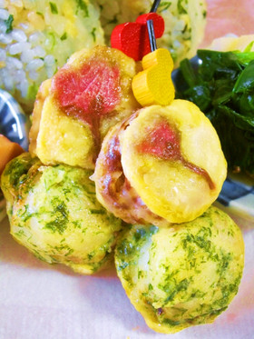 春❀ホタテの和風ピカタ