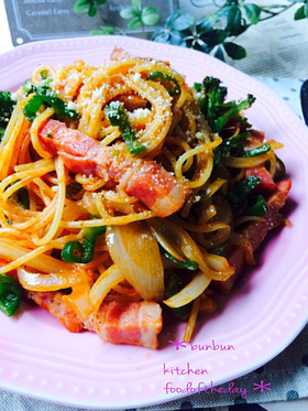 簡単！絶品ナポリタン♡隠し味は意外なアレ