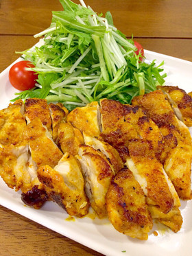 フライパンで簡単 タンドリーチキン☆