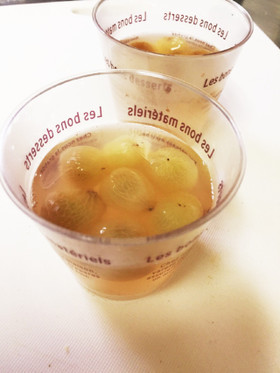 簡単！まるごと☆ブドウゼリー☆